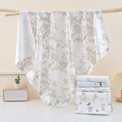 新生儿包单初生宝宝包巾纯棉A类襁褓巾春夏盖毯包裹巾产房包被