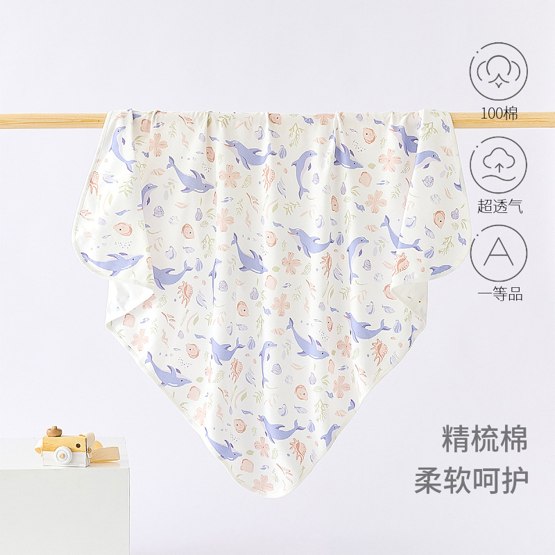 新生婴儿包单薄款初生宝宝春夏抱被纯棉a类被子襁褓产房宝宝用品