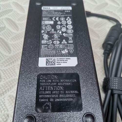 适用于戴尔130W大口游匣G3G5笔记本电源适配器 充电器线19.5V6.7A