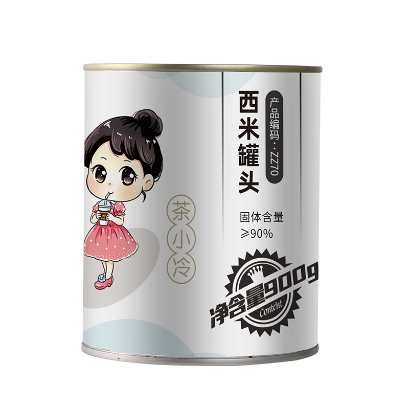 茶小冷西米罐头免煮小西米