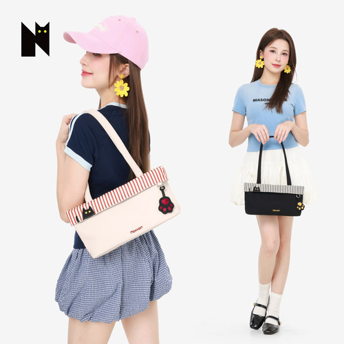 NOXXON2026高级感轻奢单肩包通勤轻便小众女休闲韩系手提包小拎包
