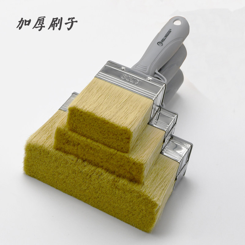 加厚棕毛刷油漆刷扫灰清洁长毛刷工业用刷保洁工具刷胶水除尘刷子