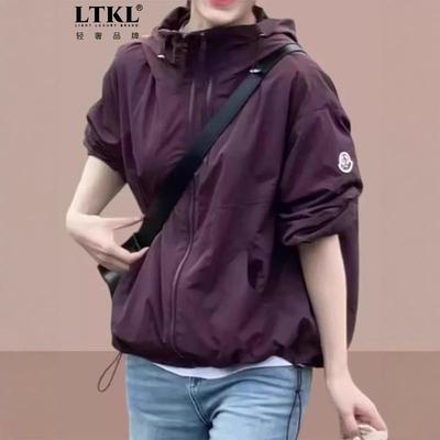 连帽冲锋衣大码防风夹克外套