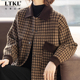 妈妈格子外套洋气减龄时尚 中老年女士2025新款 秋装 中年女士上衣