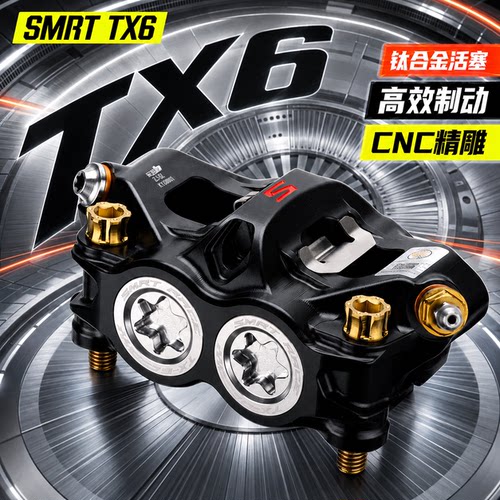 SMRTTX-6双子星卡钳钛合金活塞