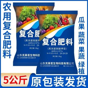 原包装 复合肥19 19和18 18氮磷钾肥蔬菜水果水稻有机肥
