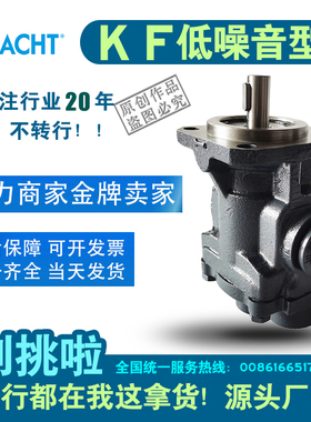 克拉克KRACHT齿轮泵液压泵KF16RF2齿轮泵风冷却器油泵高粘度油泵