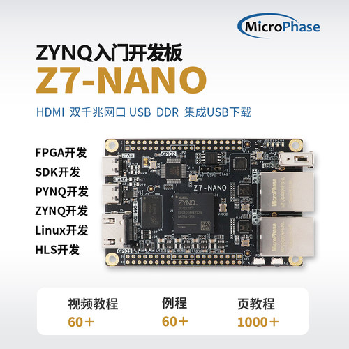 ZYNQ70107020双网口开发板