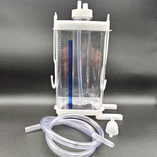 一次性使用胸腔引流瓶 医用单腔闭式引流瓶1600ml