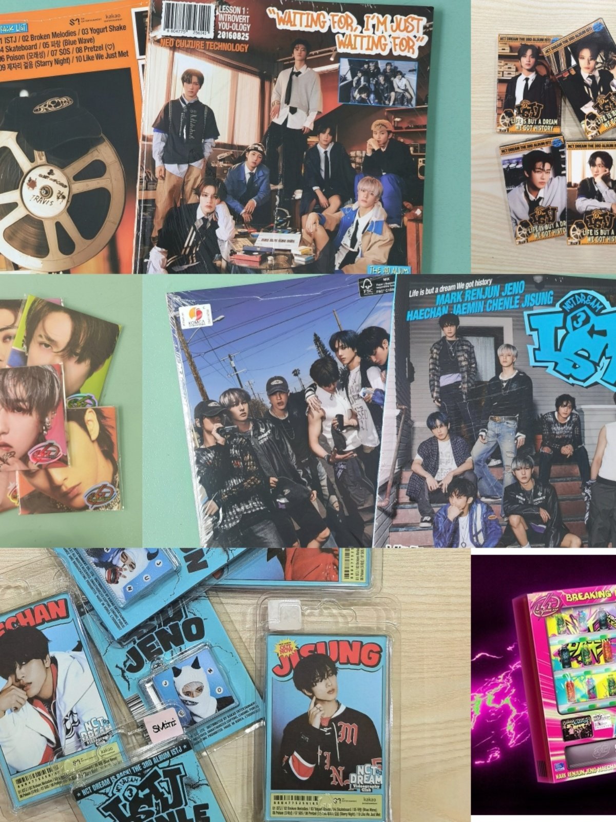 [Official Clearance Sale] NCT Dream Team 'ISTJ' Collection Official Brand New 3 Albums