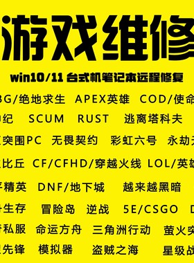 电脑cfHD机器apex塔科夫LOL和平精英rust逆战scum码无畏契约6暗区