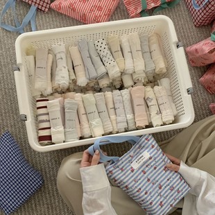 夏日私语温柔内裤10枚盲袋内裤女抗菌舒适棉裆中腰三角裤