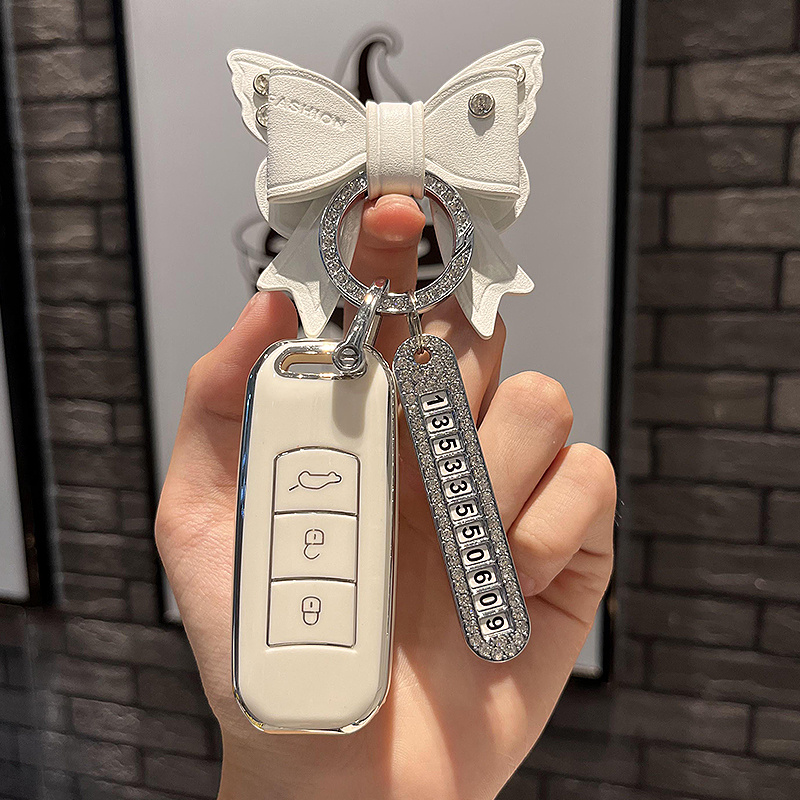 广汽传祺钥匙套gs4/gs5/gs3/gs8/ga4/ga6GE3车钥匙套套遥控包高档