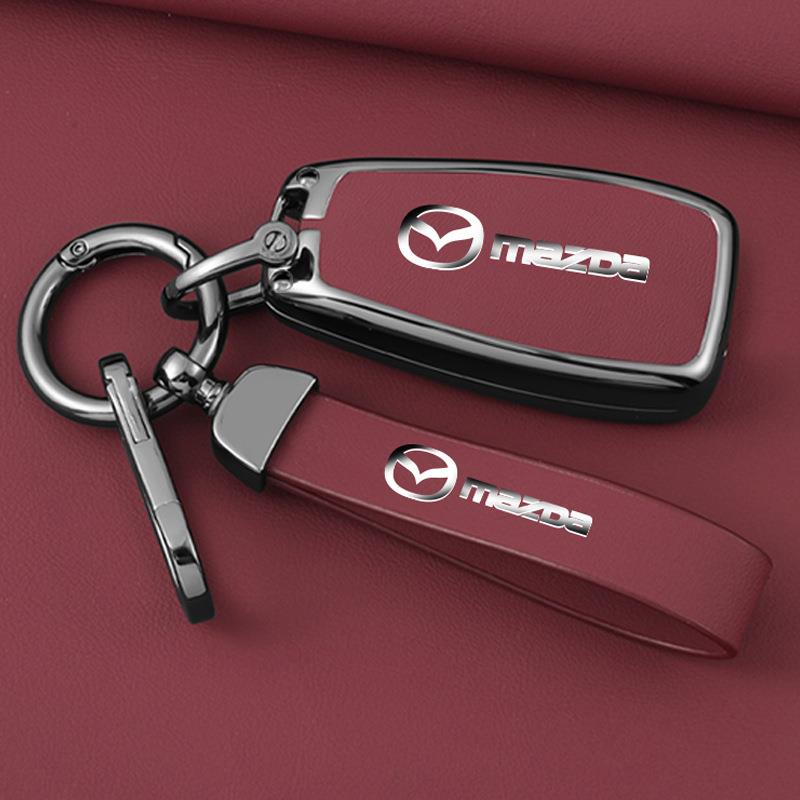 适用于马自达汽车钥匙套cx4/cx5昂克赛拉3阿特兹6睿翼7/cx9包扣男