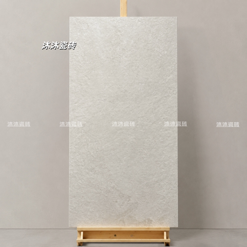 侘寂凹凸感600X1200莱姆石瓷砖