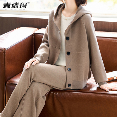 中老年女装春秋季休闲运动套装