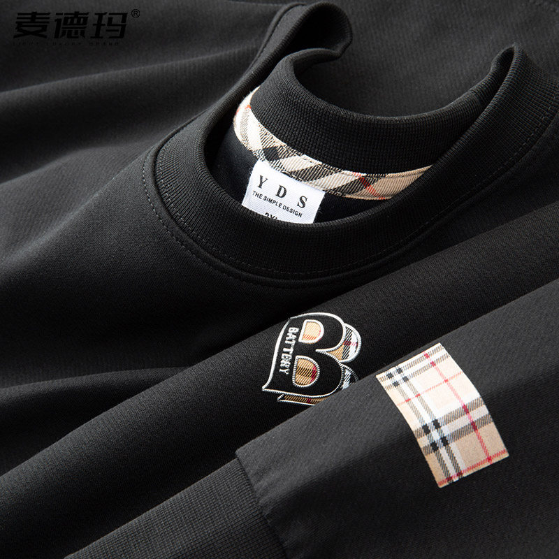 时尚潮牌字母印花宽松休闲款卫衣