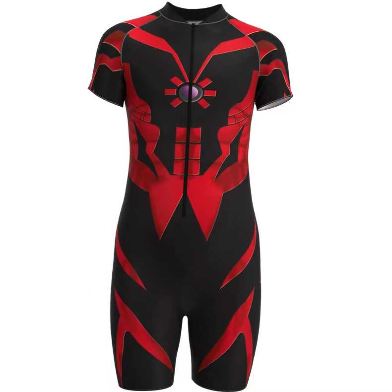 佰思漫高级感贝利亚儿童连体泳衣