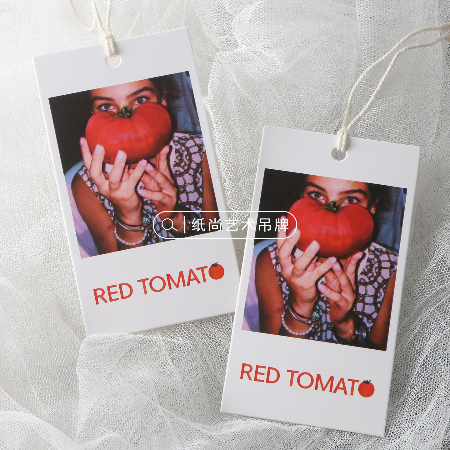 卡通吊牌定制服装店衣服吊卡