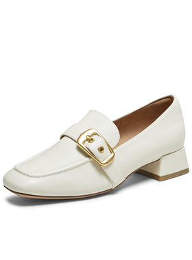 【40码】TATA/他她2025秋商场同款时尚休闲女乐福鞋新款7IDB4CA5