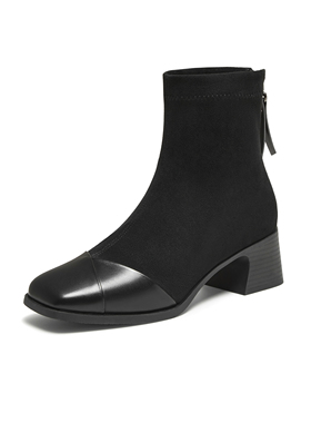 【博主推荐】他她冬商场同款时装靴女百搭显瘦气质短靴子CE501DD5