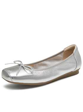 【40码】TATA/他她2025春秋款时尚百搭蝴蝶结单鞋女新款UUY01CQ5