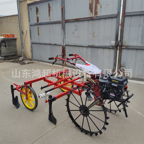 农用红薯辣椒铺地膜机 带滴灌盖膜机烤烟覆膜机