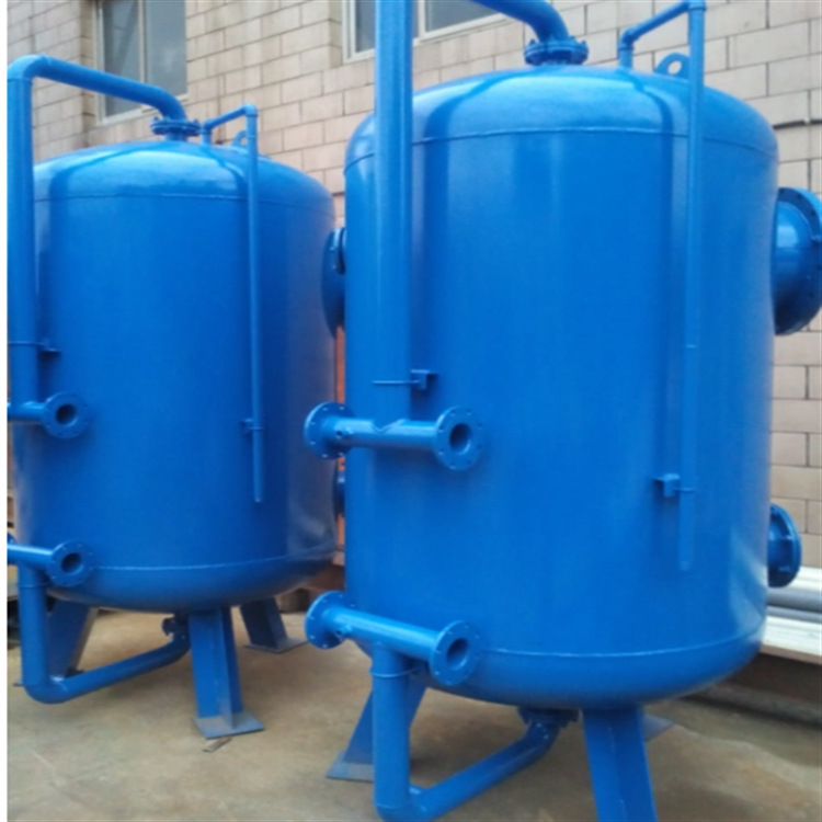 自来水活性炭过滤器 全自动玻璃钢罐石英砂过滤罐 工业水处理设备