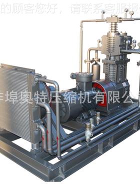 ZW-压0.5/3-8无润滑氦气缩机 氦气收WWM增压压缩油机 无油回空压