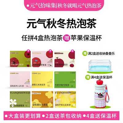2盒送收纳盒4盒送保温杯花茶水果茶冲泡水喝养生茶