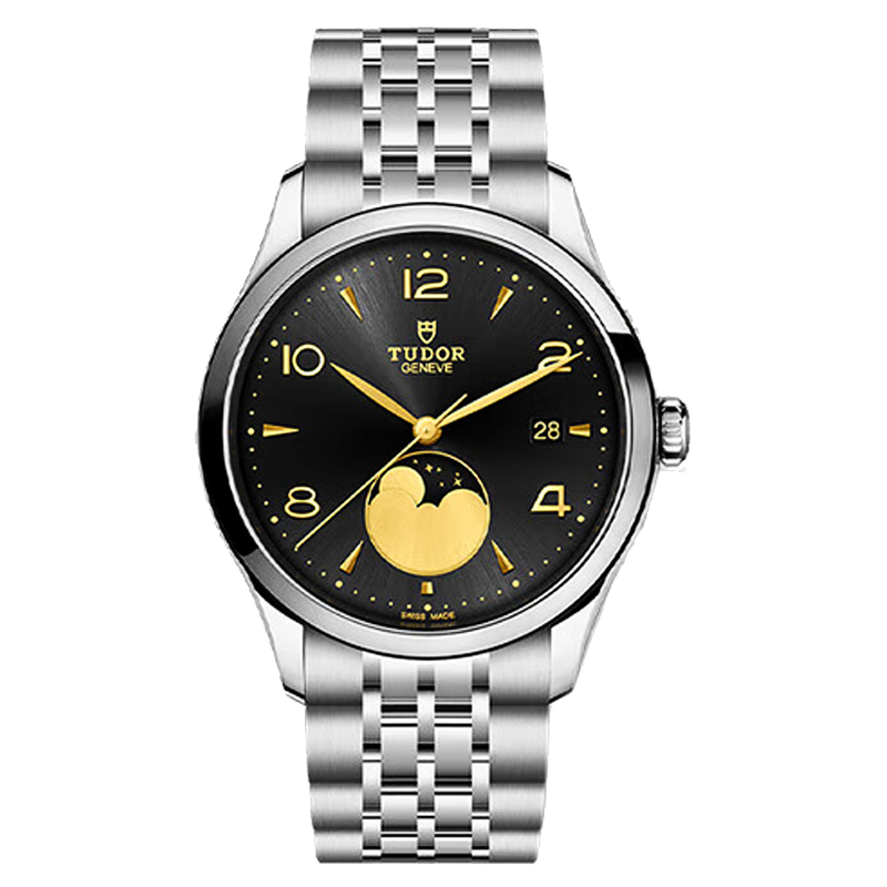 瑞士帝舵新款1926系列日历月相自动机械男表M91560-0003