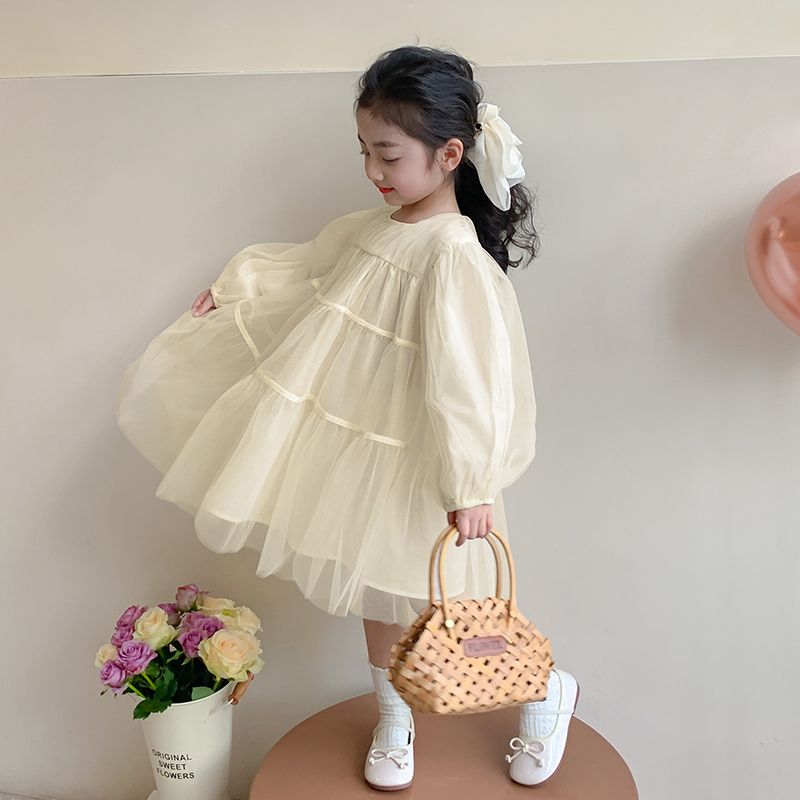 女宝连衣裙春秋款2025新款宝宝公