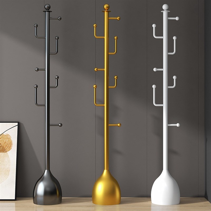 衣帽架落地卧室挂衣架简约现代立式网红衣服架子家用客厅挂包架子