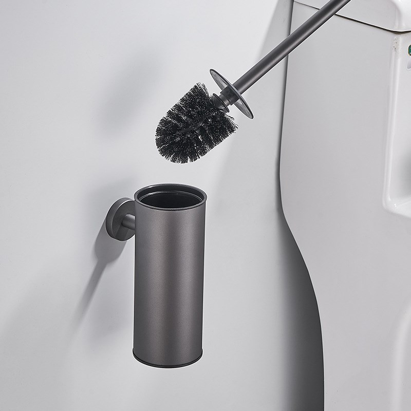 304不锈钢壁挂马桶刷无死角洗厕所神器刷子免打孔卫生间清洁套装