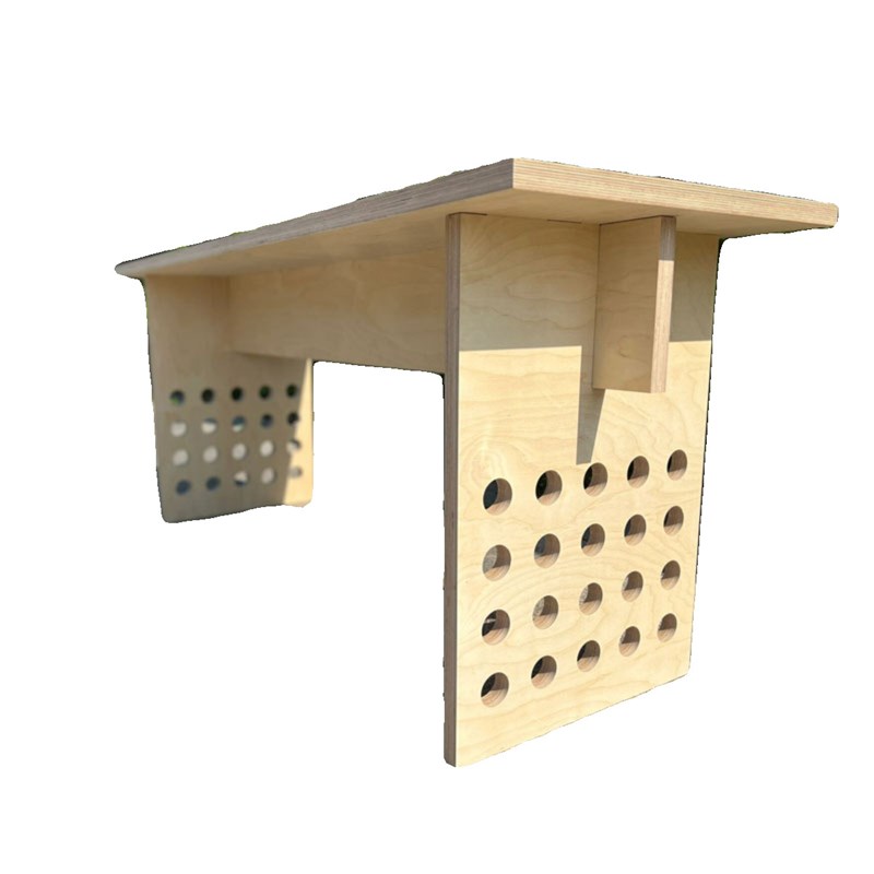 意式极简工作室办公电脑桌写字桌书桌接待桌长方形桌子会议洽谈桌