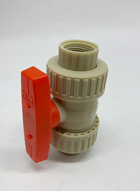 TW-TS CD100-CD200 TYPE d32DN25PN10 PP-H EPDM过滤机PP活接球阀