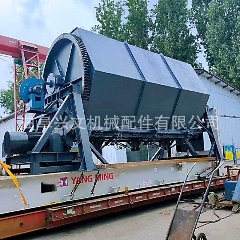 湖州石头打磨倒角抛光机 六角滚筒研磨机 火烧铁除锈干磨机