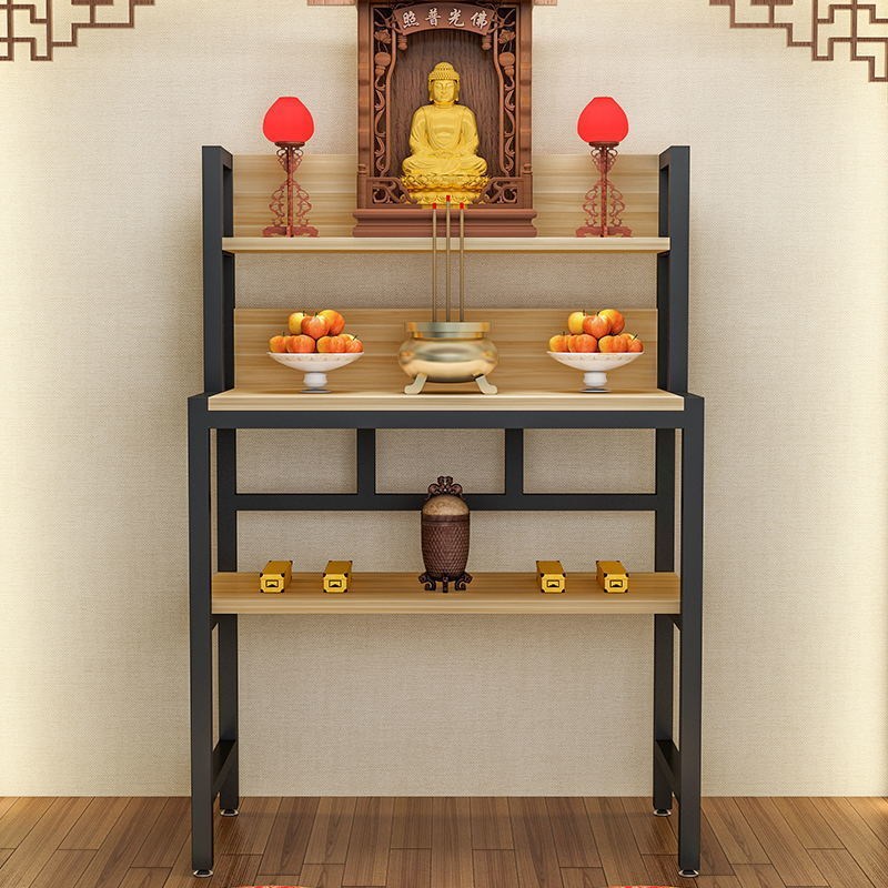 厂家直供供桌佛台家用财神爷供奉台经济型供奉桌神龛台佛龛贡桌子