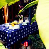 云南布驿大理手工扎染装 饰用布料民族服饰布料桌布挂帘 修装