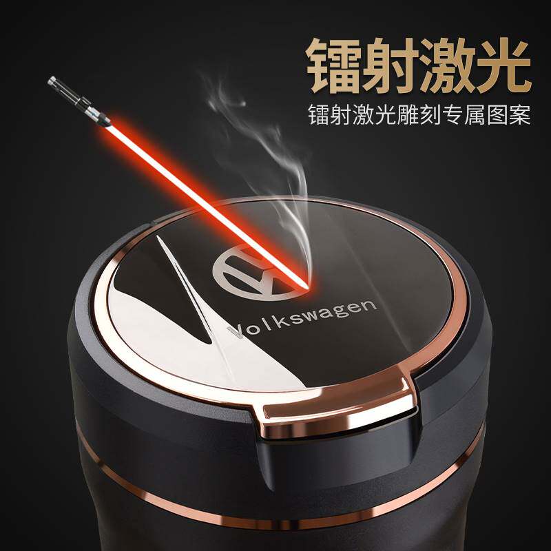 别克君威凯越GL8君越英朗GL6昂科拉威朗车载烟灰缸带灯汽车内饰品