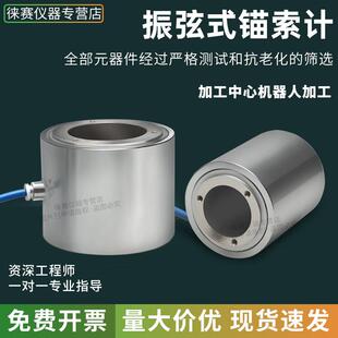 大水牛振弦式锚索计钢筋应力计测力计锚杆轴力计应变计钢弦感测器