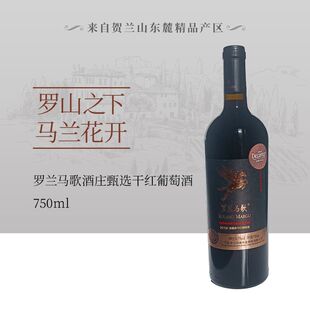 宁夏贺兰山红酒红寺堡产区罗兰马歌酒庄金马2019赤霞珠干红750ml