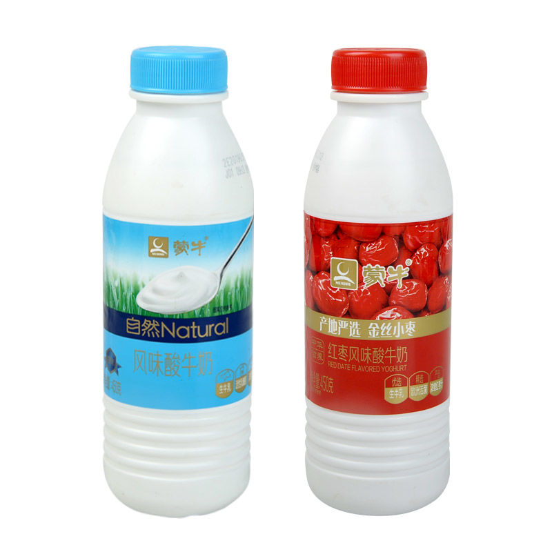 蒙牛原味红枣枸杞450g瓶装酸奶新鲜低温奶口味可家庭装营养健康早