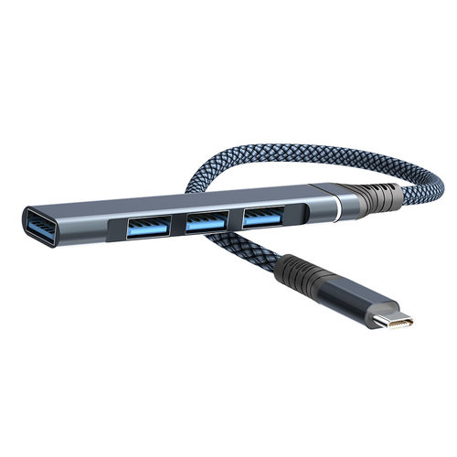 typec扩展坞转换器分线器usb3.0hub拓展坞传输u盘5G速率笔记本