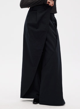 CertainEuphoria24秋冬原创开合两层结构Lema*re风棉麻休闲裤长裤