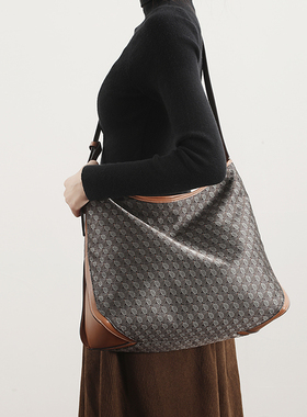 ZRUR DISSONA托特包幸运锦囊新款老花hobo单肩包斜挎包腋下包包女