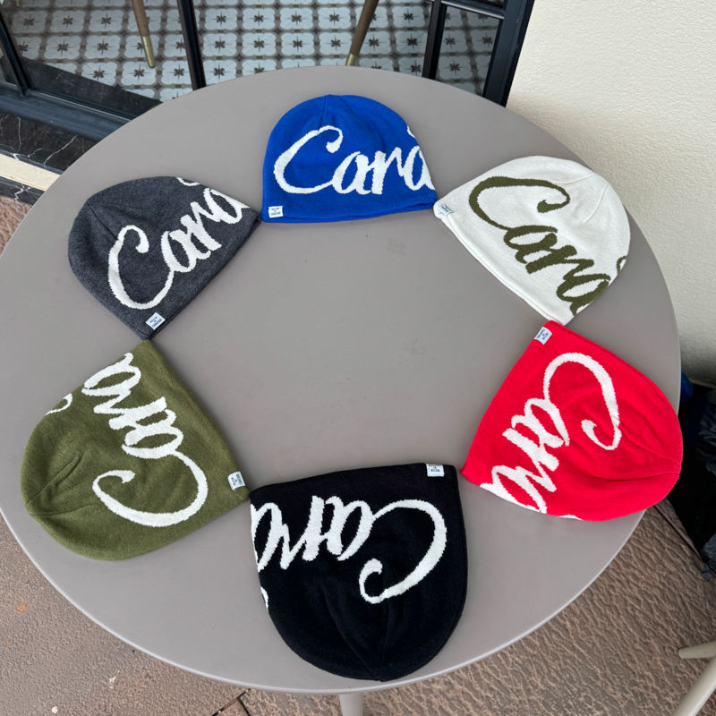 滑板冷帽双面戴提花美式秋冬