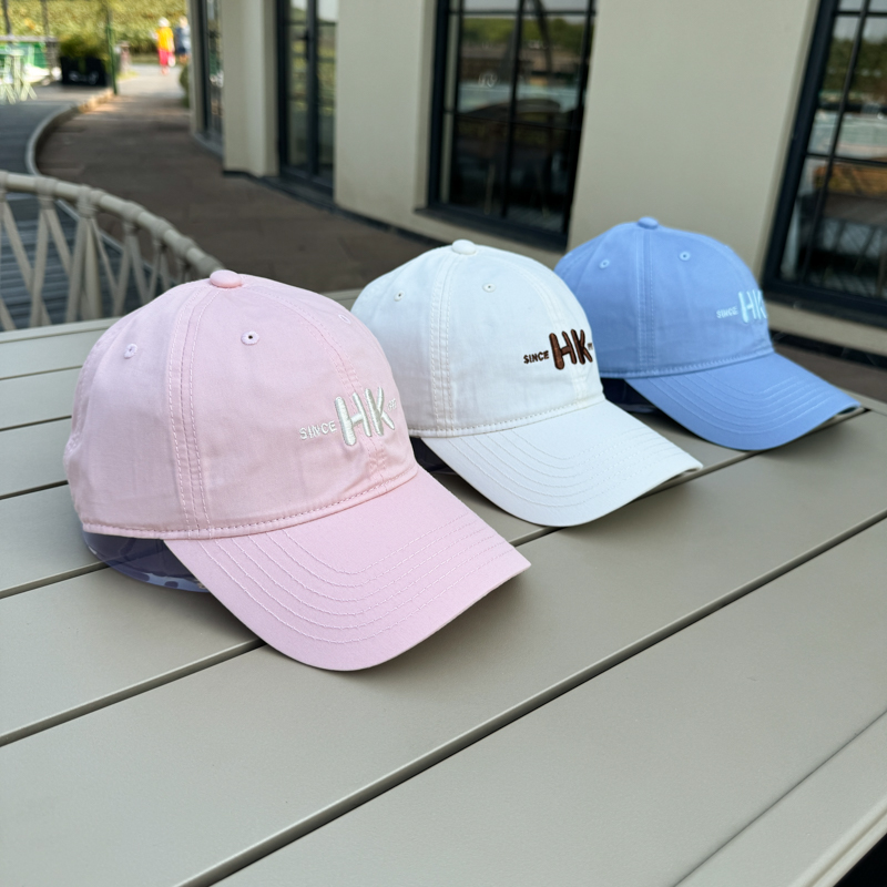 棒球帽男女情侣款立体字母学院风