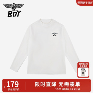 T恤儿童打底衫 长袖 上衣男童女童 2025秋冬新款 BOY童装
