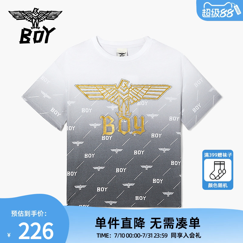 短袖BOYJunior百搭圆领